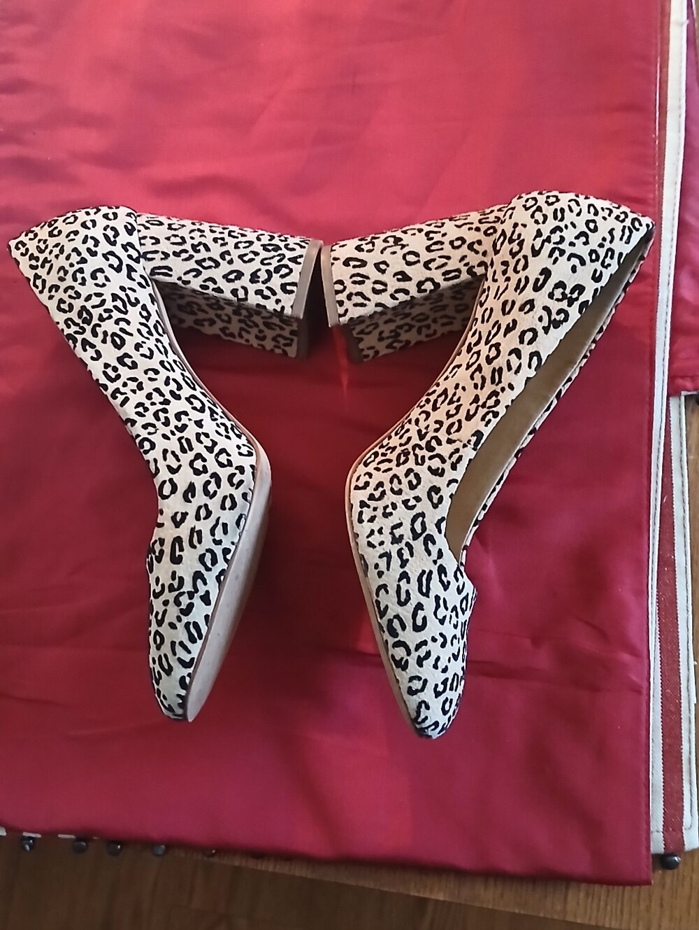 Gianni Bini Leopard Print Block Heels Size 9.5